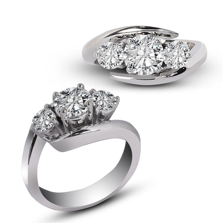 Moissanite Diamond Ring - MDR026