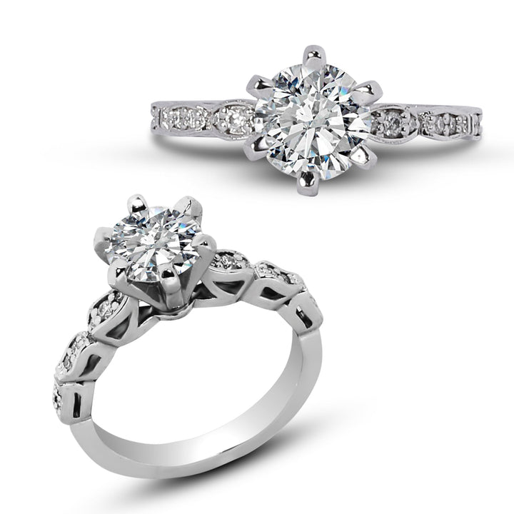 Moissanite Diamond Ring - MDR037