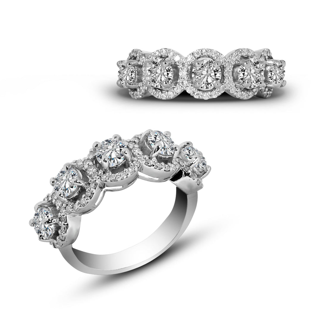 Moissanite Diamond Ring - MDR041