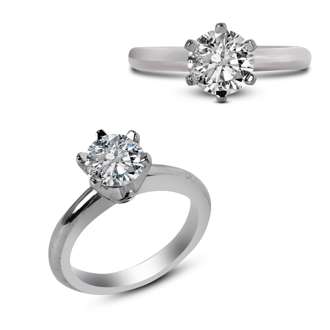 Moissanite Diamond Ring - MDR044